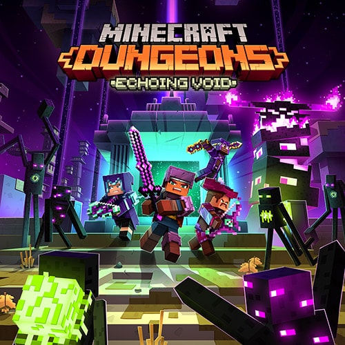 Minecraft Dungeons: Echoing Void key art