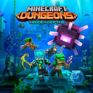 Minecraft Dungeons: Hidden Depths key art