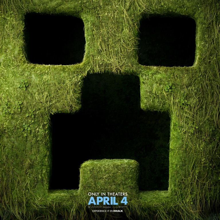 Minecraft movie key art