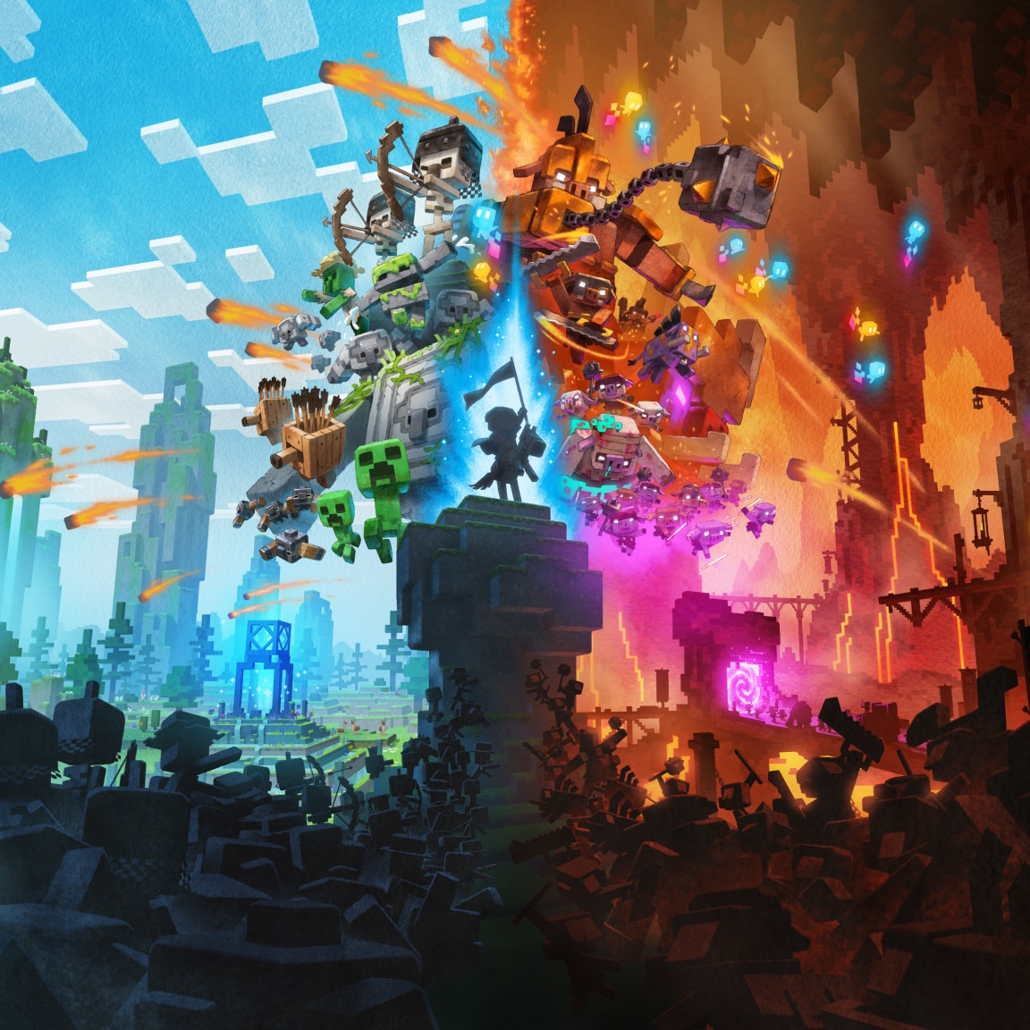 Minecraft Legends key art