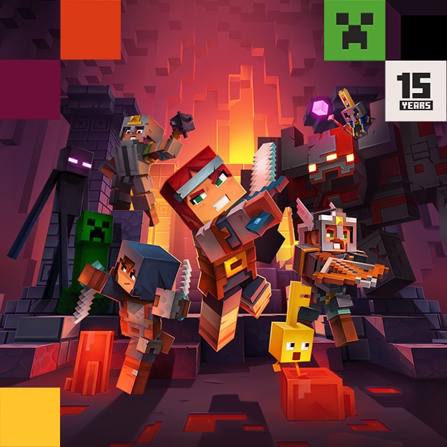 Minecraft Dungeons Key art