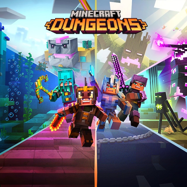 Minecraft Dungeons Ultimate dlc bundle key art