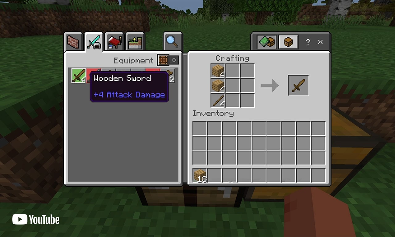 Craft and use different items