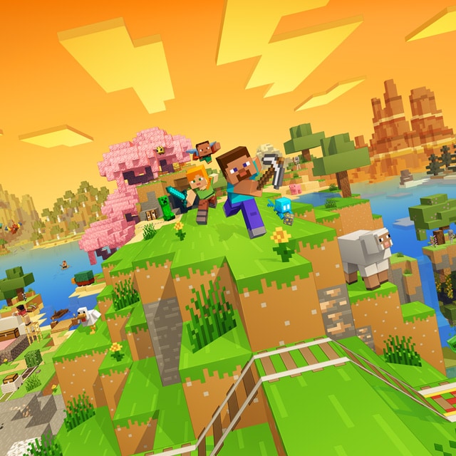 Minecraft: Java & Bedrock Edition key art