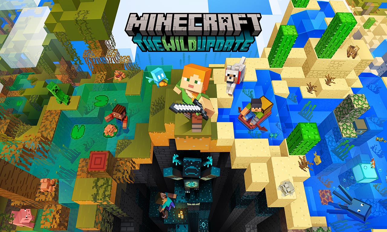 Minecraft The Wild Update key art