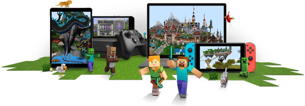 Play Minecraft on many devices